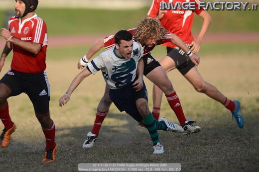 2014-11-02 CUS PoliMi Rugby-ASRugby Milano 2089